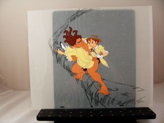 Awesome Model Cel Of Tarzan And Jane From Disney 