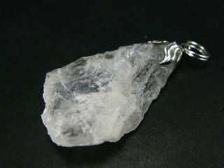Petalite Crystal Pendant From Brazil - 1.  6 "