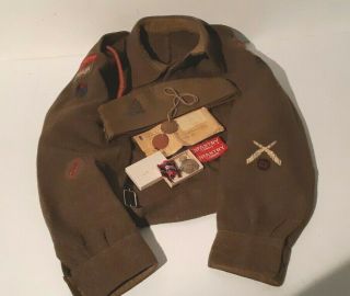 Ww2 Canadian Infantry Named Battle Dress Jacket Grouping