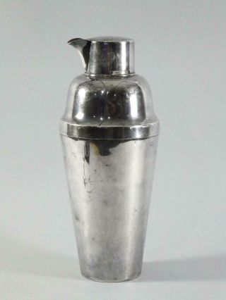 Vintage Reed & Barton Silver Plated / Soldered Cocktail Shaker