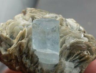 494 Carat Top Quality Aquamarine Crystal On Matrix @pak