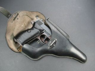 Wwii 1943 Christof Neuner Waa938 German Holster - Mauser Walther P38 Luger P08
