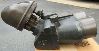Wwii German Doppelfernrohr D.  F.  10x80 Dkl Flakglas Binoculars