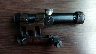 Sniper Scope Pu 91/30 (1943 Rare) Soviet Russian Mosin - Nagant
