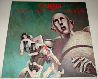 Queen : News Of The World Vinyl Lp Album (1977) Ex.  We Will Rock You Etc.