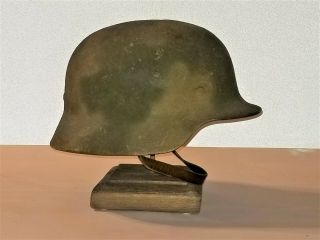 Ww2 M35 German Helmet Wwii M1935 Et66 - Liner - Camouflage