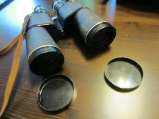 Vintage Binoculars BPC 10x50 BERCUT w/Leather Case made in USSR Soviet Russian 3