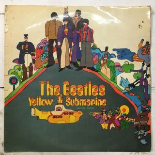 The Beatles - Yellow Submarine - Rare Mono 1st Press Apple Vinyl Lp
