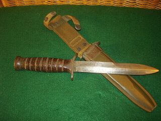 Wwii Us M3 Trench Knife,  Pal,  Blade Marked