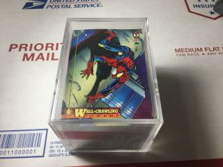 1994 Fleer The Spiderman Complete 150 Card Set Fn - Nm/m S/h