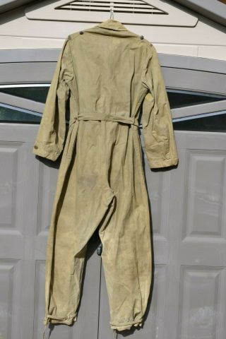 GERMAN WWII ARMORED VEHICLE OVERALL MECHANIC - CREW - DRIVER COVERALLS SUIT WW2 3