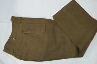 Ww2 British Canadian Battledress Trousers 1945 Dated