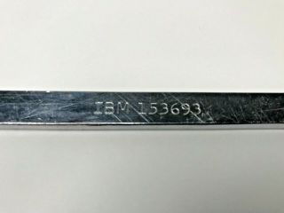 Vintage IBM 153693 Oem Open End Wrench 1/3 