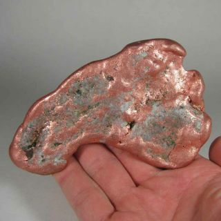4.  8 " Native Copper Nugget - Keweenaw Peninsula,  Michigan - 1 Lb.