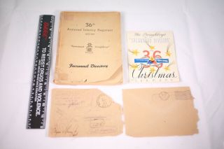 Wwii 36th Armored Infantry Regiment Spearhead Doughboys Personnel Directory Apo