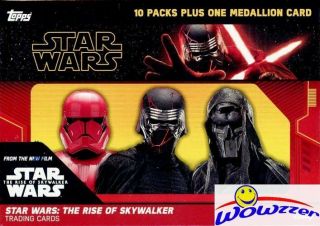 2019 Topps Star Wars The Rise Of Skywalker Factory Blaster Box - Medallion