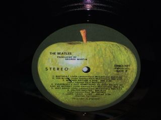 THE BEATLES White Album 1968 2x LP Apple SWBO 101 poster/pictures 3