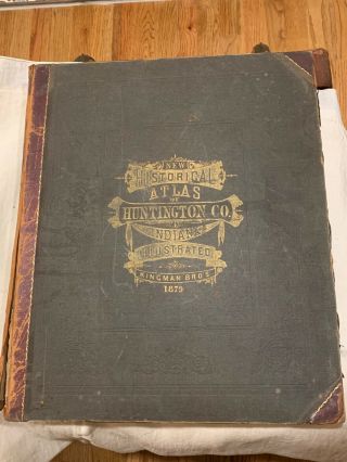 1879 Historical Atlas Of Huntington County Indiana Illustrated Scenes Of Houses