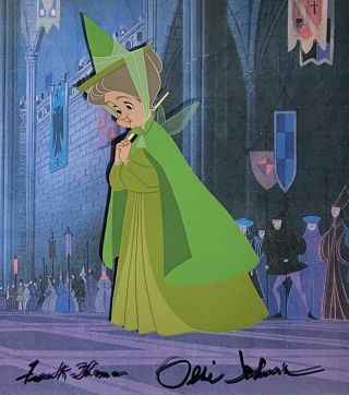 1959 Walt Disney Sleeping Beauty Fauna Signed Production Animation Cel