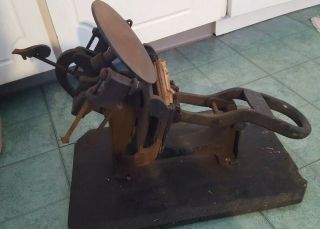 Early Fresh To The Market Kelsey 3 X 5 Excelsior Printing Press