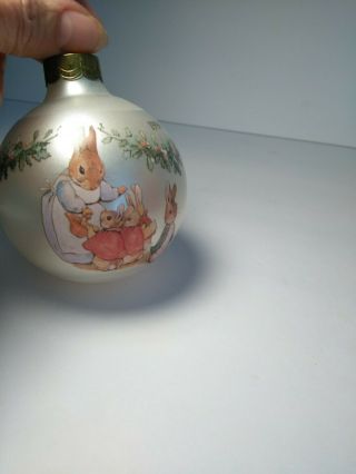 Hallmark Keepsake Christmas Ornament " Tale Of Peter Rabbit " Beatrix Potter 1994