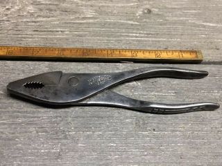 Vintage Channellock Pliers No.  537 With Textured Grips
