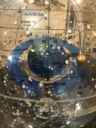 Transparent Celestial Globe,  Spherical Concepts Frazer USA,  Starship Earth II 3