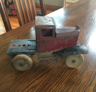 Antique Girard Pressed Steel Toy Truck Cab