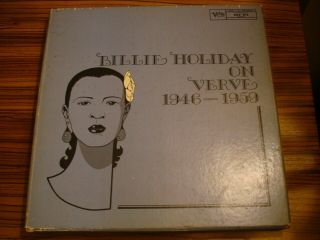 Billie Holiday On Verve 1946 - 1959 Japanese 10 Lp Record Box Set With Inserts