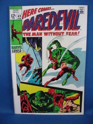 Daredevil 49 (feb 1969,  Marvel) Vf