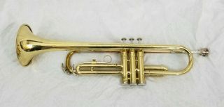 Vtg Yamaha Model YTR 2320 Bb Brass Trumpet 7c Mouthpiece Japan Case 3