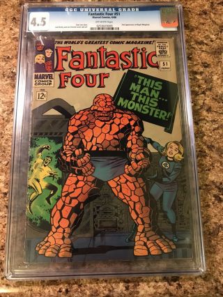 Fantastic Four 51 (jun 1966,  Marvel)