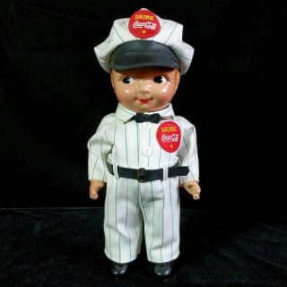 Vintage 1990s Buddy Lee Doll Coca Cola Deliveryman Uniform