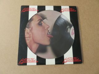 Blondie Parallel Lines 1978 Usa Picture Disc Lp Chp5001 Debbie Harry