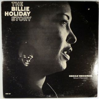 The Billie Holiday Story - 2 Lp Decca Rainbow Mono,  Notes -