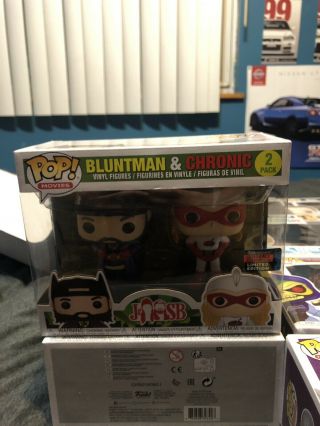 Funko Pop Bluntman And Chronic 2 Pack - Nycc Shared Exclusive Item In Hand