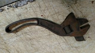 Vintage Bemis & Call 14 " Adjustable S Wrench Made In Usa B & C