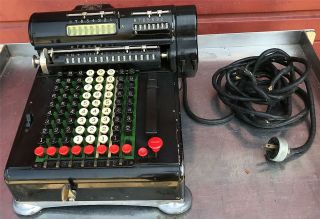 Rarevintage 1920s Marchant Calculating Machine 100 Watch Video