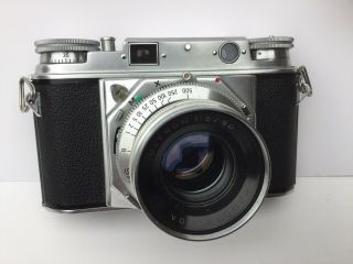 Vintage VOIGTLANDER Prominent CAMERA W/voightlander Ultron f2 50mm Lens 2