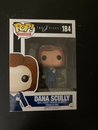 Funko Pop The X - Files - Dana Scully (gillian Anderson) 184 - Vaulted/new