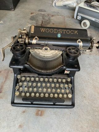 Vintage Woodstock Typewriter 5n 1920s But Needs Some Service