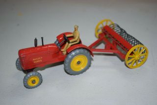 Dinky Toys Gift Set Model No.  310 Massey Harris Tractor & Hay Rake