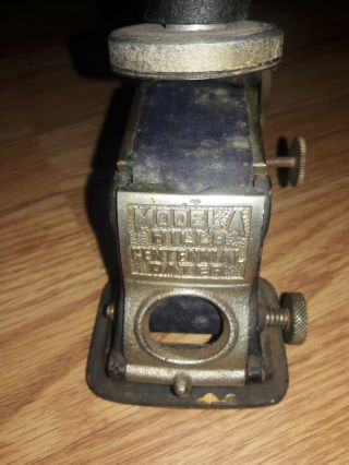 Vintage Model A Hill’s Centennial Dater Date Stamper Ink Stamping Machine. 3