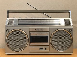 Vintage Panasonic Rx - 5015 Boombox Am/fm Radio 1980s