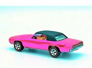 Hot Wheels Redlines 1969 Custom In Hot Pink Tnt - Bird