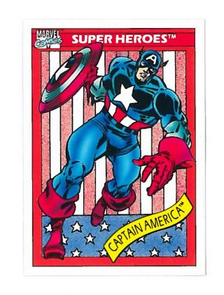 1990 Marvel Universe Series I Card Set 1 - 162 Nm/m