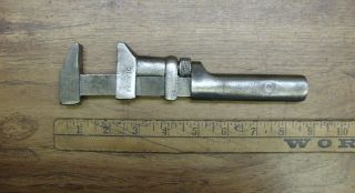 Antique Coes All Steel Monkey Wrench,  3/4 