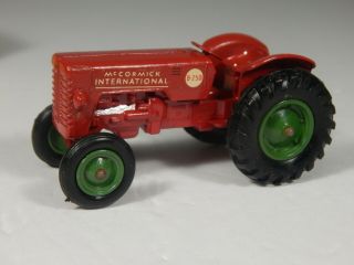 Vintage Matchbox Lesney King Size K - 4 Mccormick International B - 250 Farm Tractor