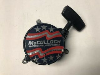Vintage Racing Go Kart Mcculloch 80cc / 100cc Recoil Pull Starter Chain Saw Part