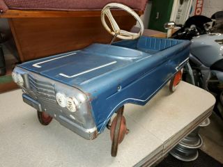 Murray Blue Pedal Car Vintage 1960s Impala?